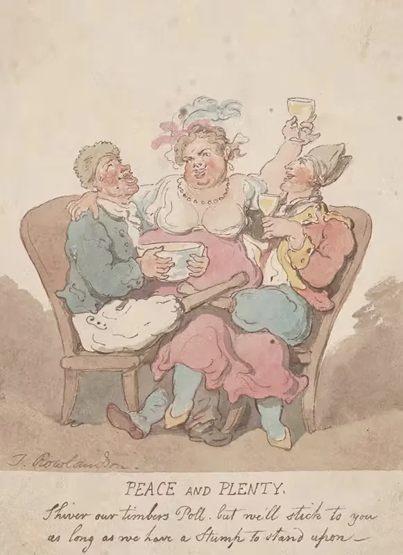 Мир и изобилие by Томас Роуландсон, 1782–1800 — digital art print download