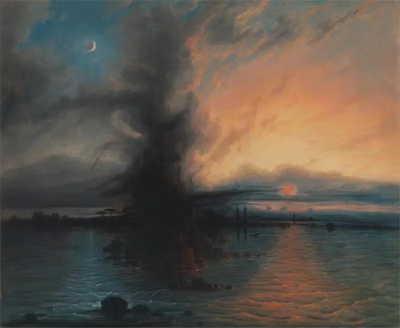 The Rock of Salvation — Samuel Colman