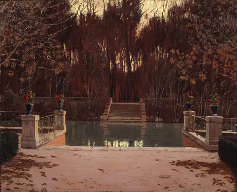 Причал by Сантьяго Русиньоль, 1911 — digital art print download