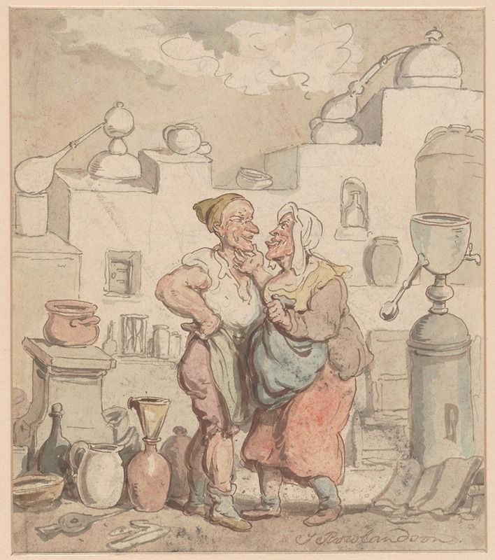 Химик by Томас Роуландсон, 1782–1800 — digital art print download
