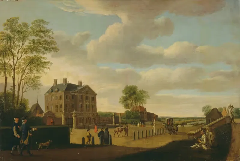 The Zwanenburg house in Halfweg — Anonymous