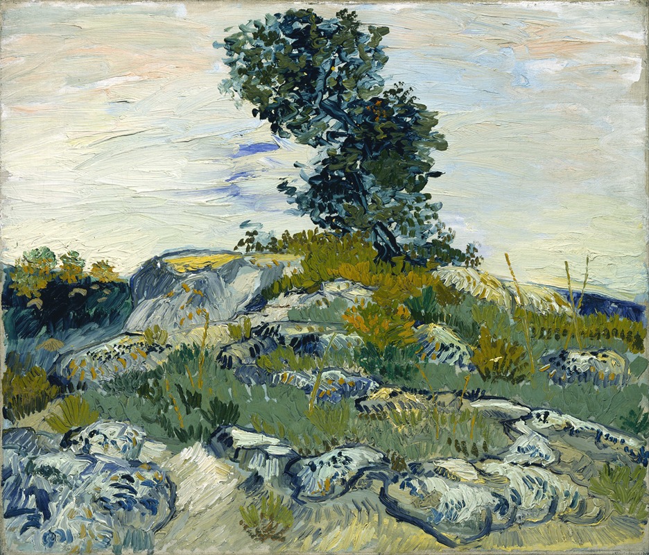 The Rocks by Vincent van Gogh — digital art print download