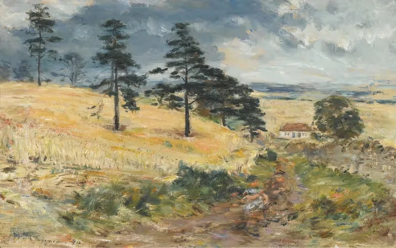 Поле кукурузы в Ковдене by Уильям Мактаггарт, 1894 — digital art print download
