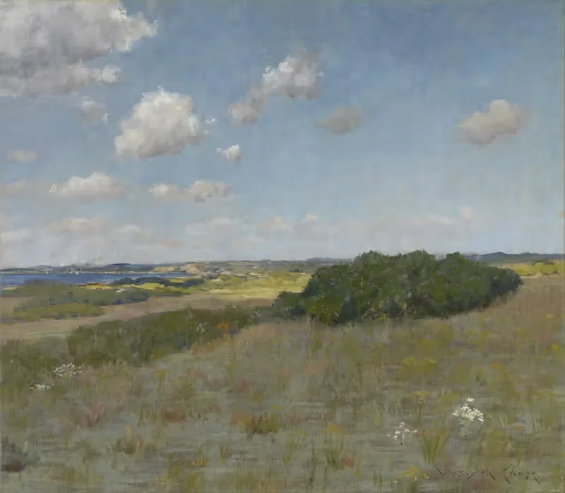 Sunlight and Shadow, Shinnecock Hills — William Merritt Chase