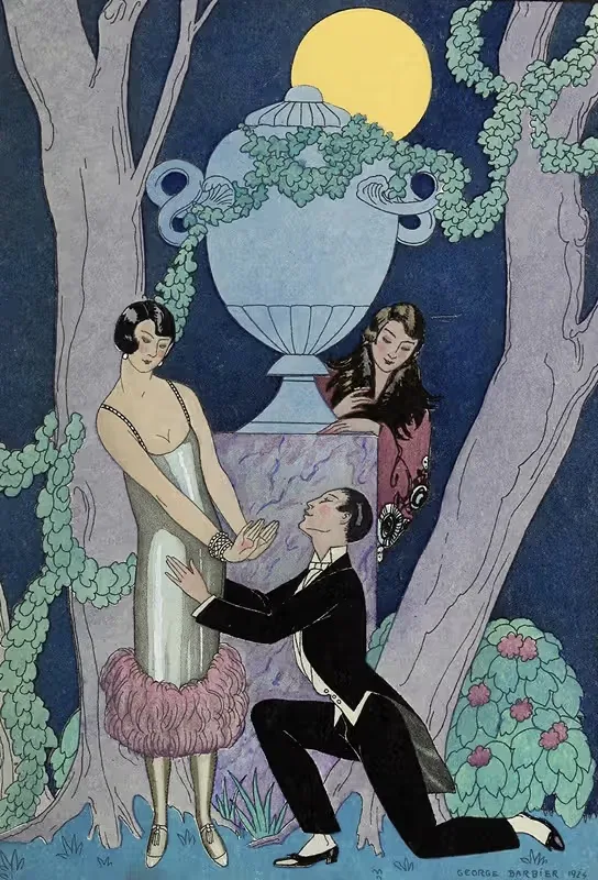 Falbalas et fanfreluches, L' Olsarice — George Barbier