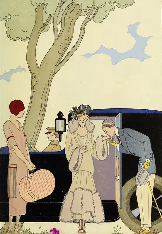 Falbalas et fanfreluches, L'Ensie — George Barbier