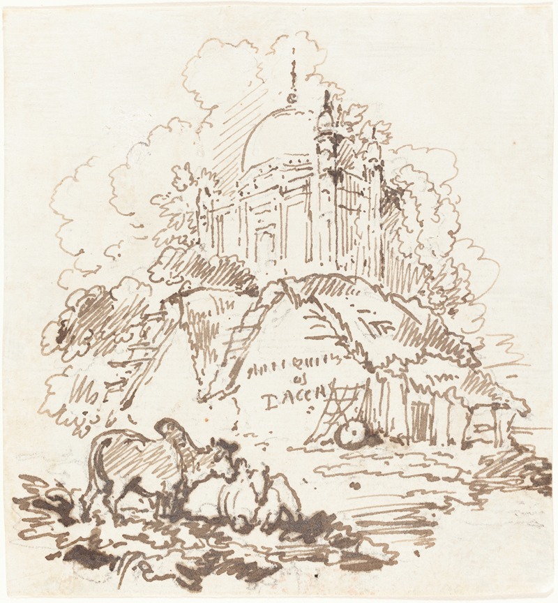Antiquities of Dacca — George Chinnery