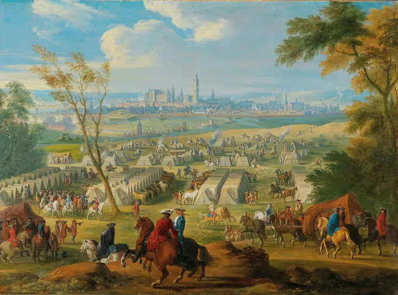 The Siege of Mons — Jean Baptiste Martin