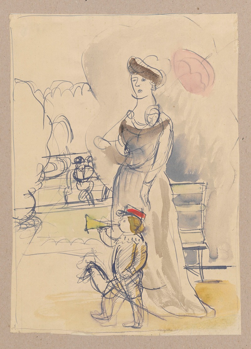 Promenade, II by Зигмунт Валишевский, 1931 — digital art print download