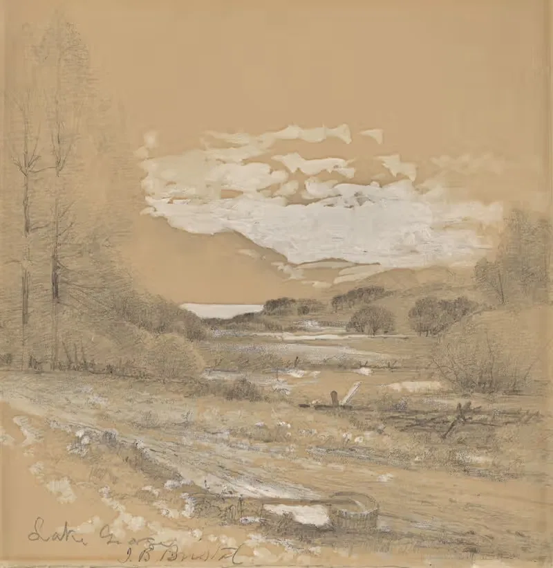 Lake George by John Bunyan Bristol — digital art print download