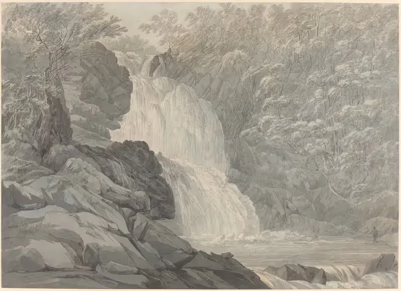 Mawddach Falls near Dolgelly — John Webber
