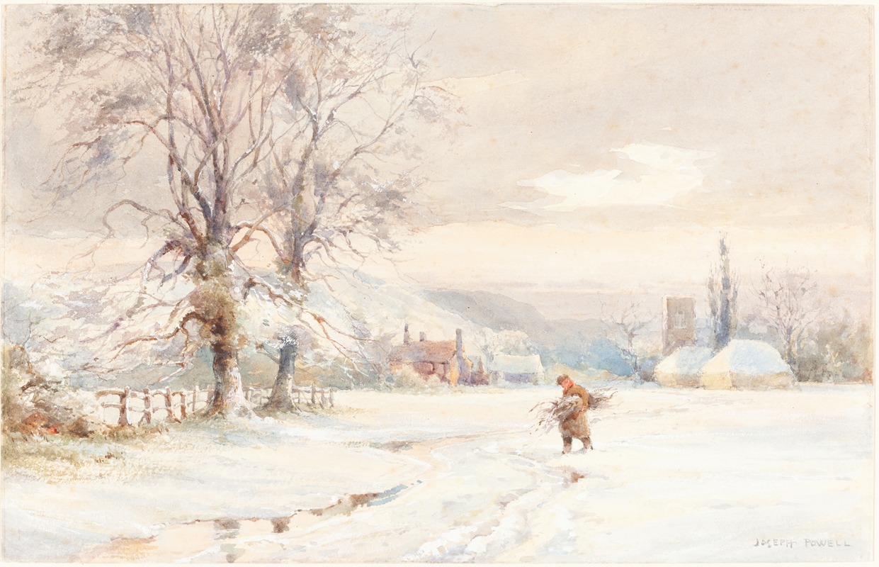 Winter by Joseph Rubens Powell — digital art print download