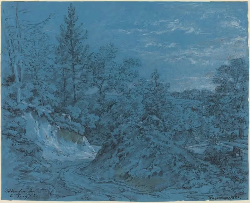 Альтенхаузен у Фрейсинга by Макс Иосиф Вагенбауэр, 1821 — digital art print download