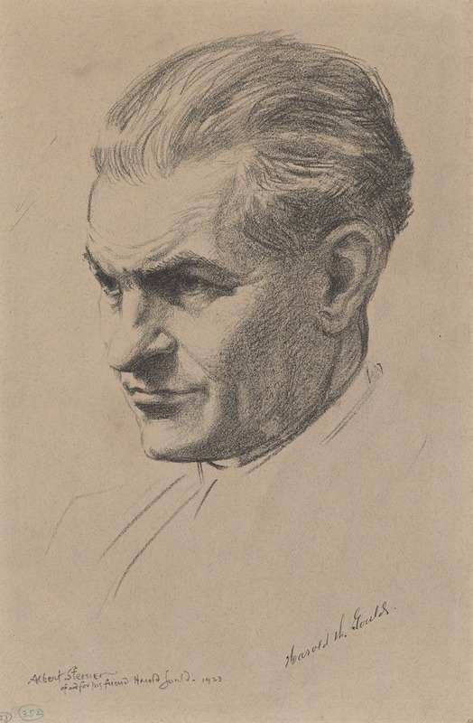 Harold W. Gould by Альберт Штернер, 1923 — digital art print download