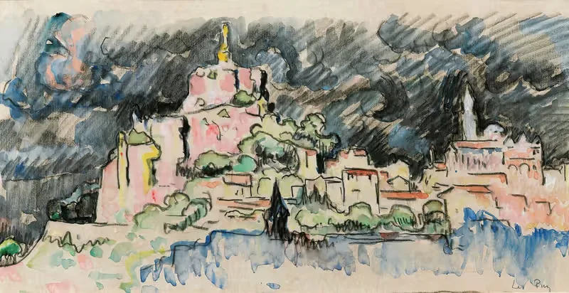 Le Puy-En-Velay, Ciel D'orage — Paul Signac