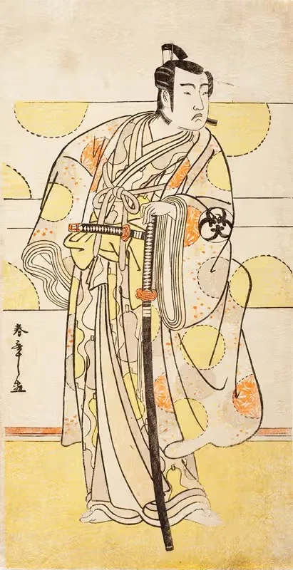 Актер Бандō Мицугорō I by Кацукава Сюнсё — digital art print download