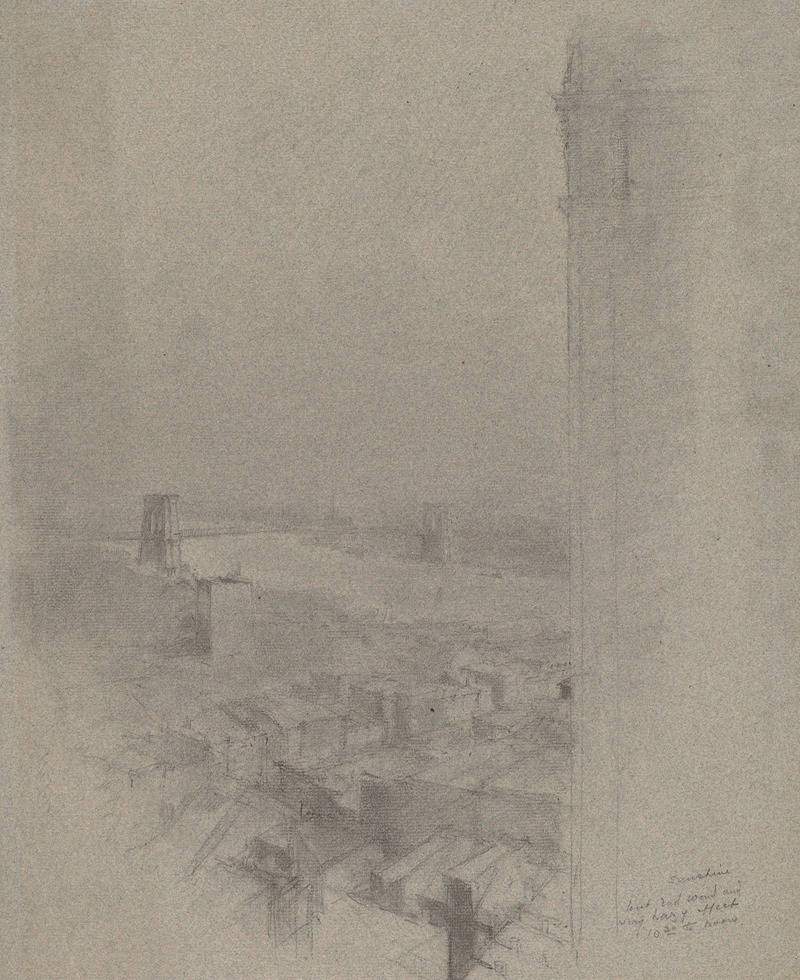 Manhattan Bridge by Стэнфорд Уайт — digital art print download