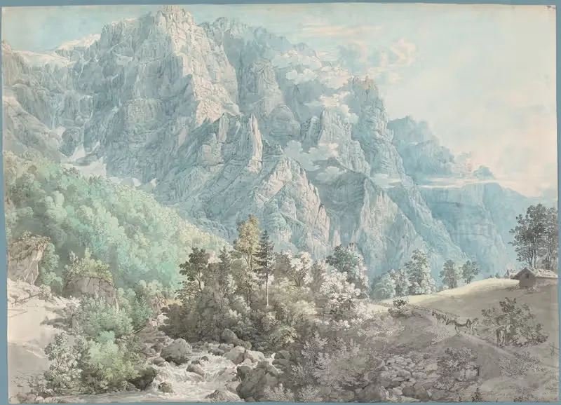 The Glärnisch Massif in Switzerland — Anonymous