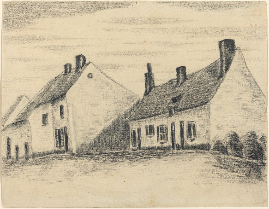The Zandmennik House — Винсент ван Гог