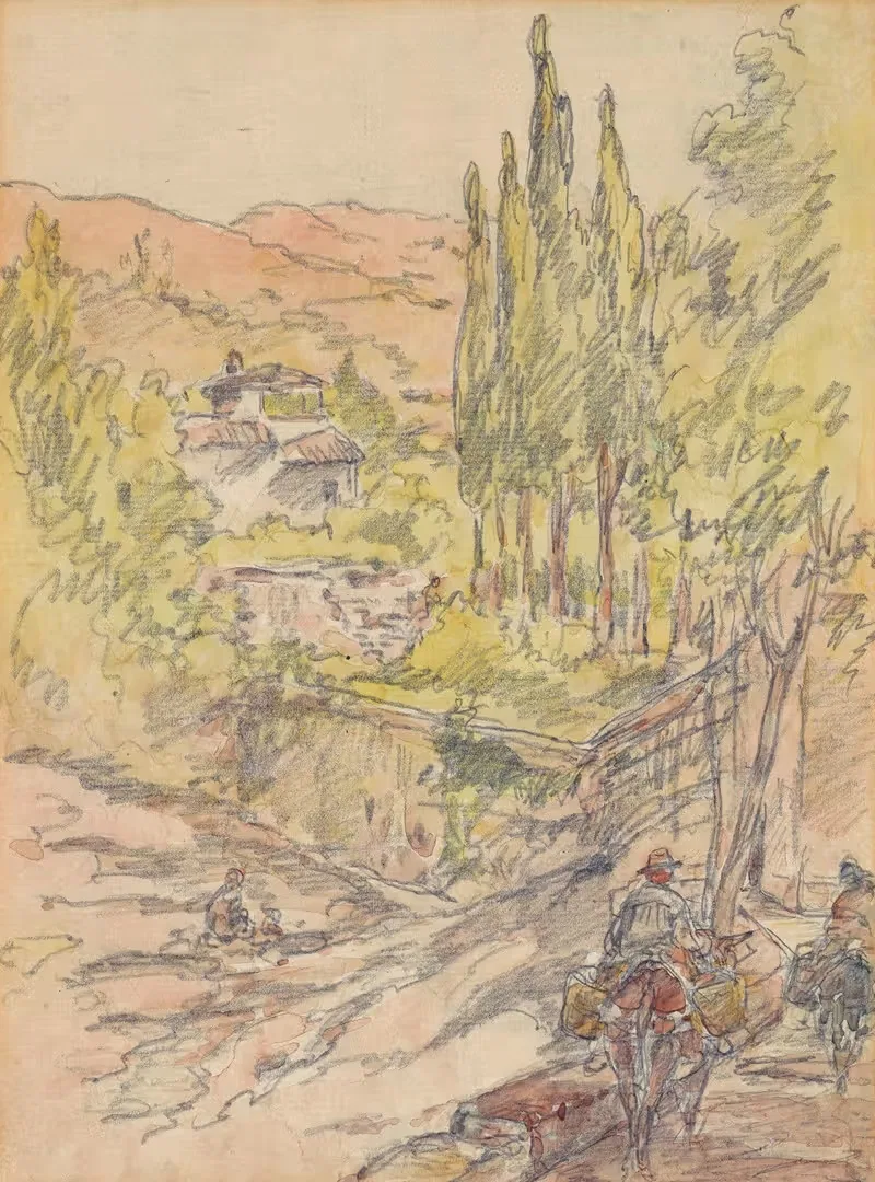 Гранада by Уолтер Ширлоу, 1904-1909 — digital art print download