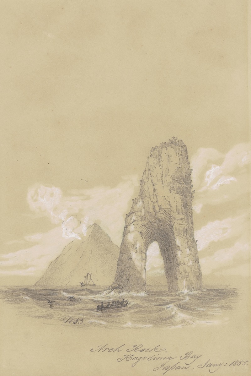 Arch Rock, Kagosima Bay, Japan — Уильям Брентон Боггс