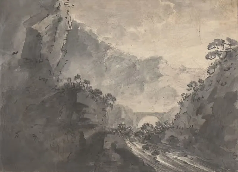 A Picturesque Landscape by William Gilpin — digital art print download