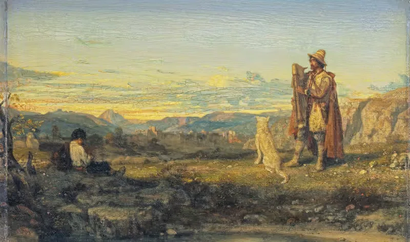 The Roman Campagna by Alexandre-Gabriel Decamps, c. 1847 — digital art print download