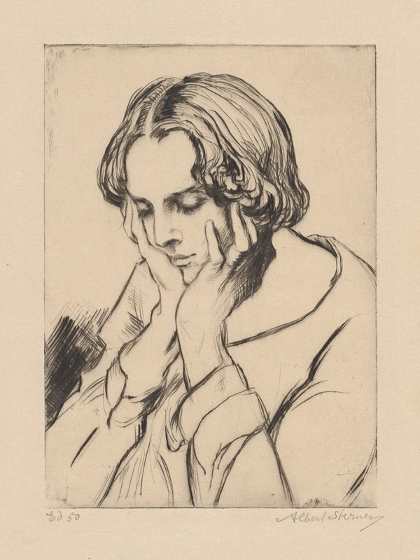 Удивляясь by Альберт Штернер, 1926 — digital art print download