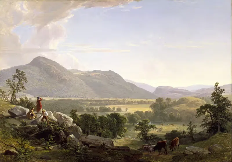 Довер Плейнс, округ Датчес by Эшер Браун Дюран, 1848 — digital art print download