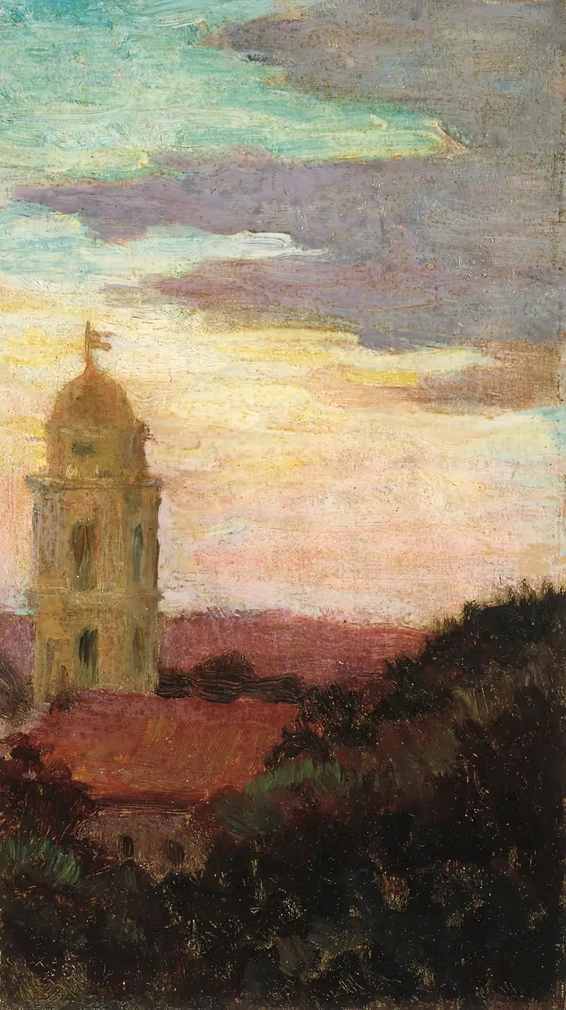 Святой Исидор, Рим by Джеймс Кэрролл Беквит, 1911 — digital art print download