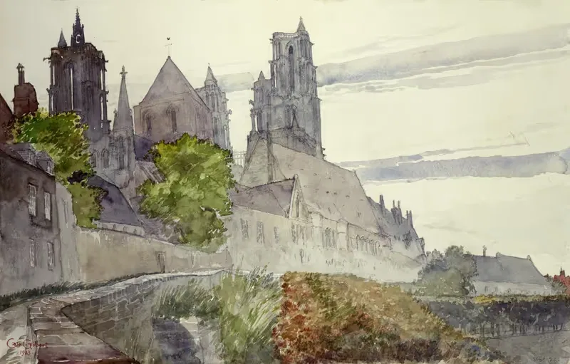 Laon Cathedral, France — Cass Gilbert