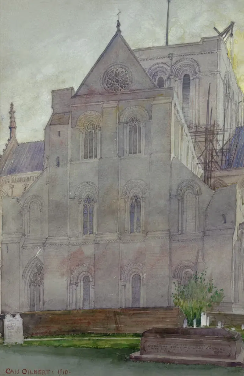 North Transept, Winchester Cathedral, England — Cass Gilbert