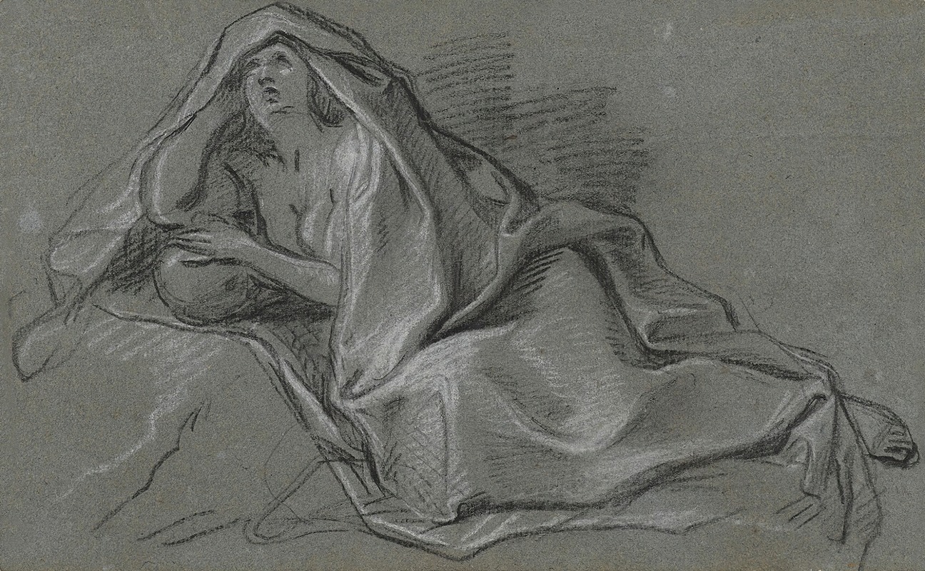 The Penitent Magdalene by Антуан Койпель — digital art print download