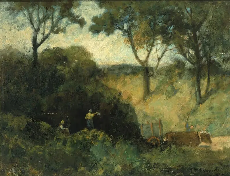 Салют by Эдвард Митчелл Баннистер, 1895 — digital art print download