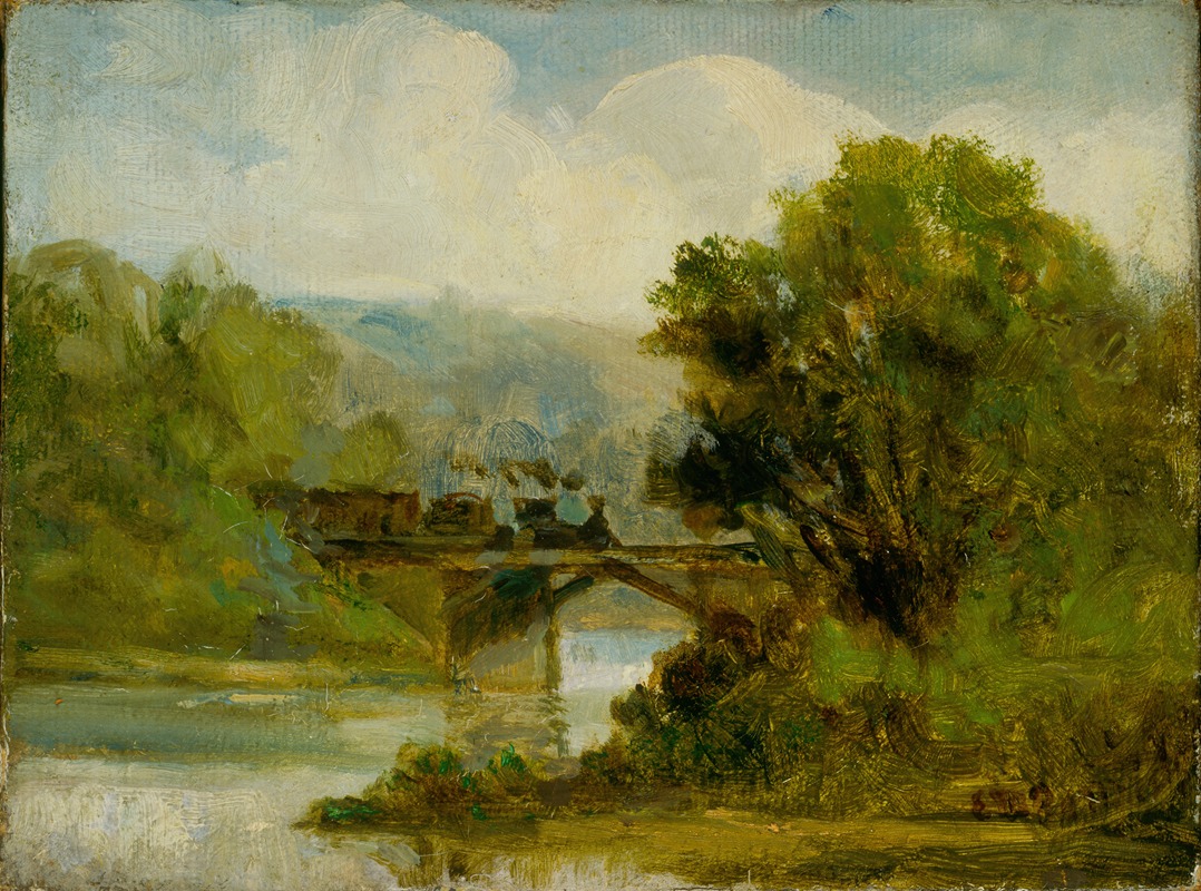 Train by Edward Mitchell Bannister — digital art print download