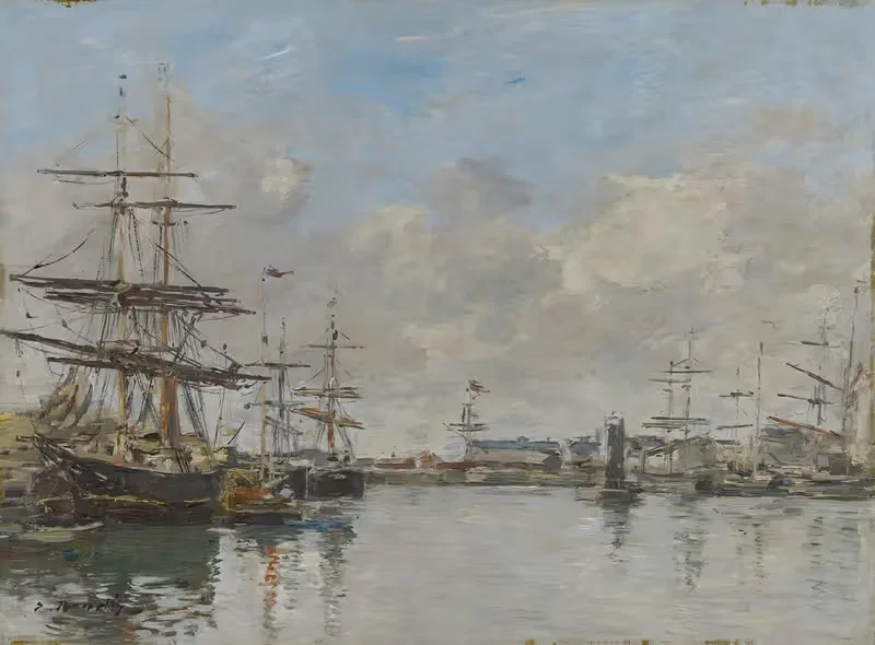 The Harbor of Le Havre — Eugène Boudin
