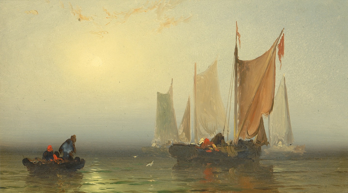 Морское исследование by Франклин Д. Бриско, 1860-1900 — digital art print download