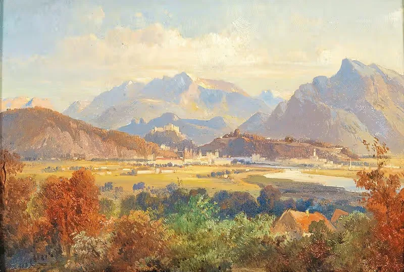 View of Salzburg — Friedrich Zeller