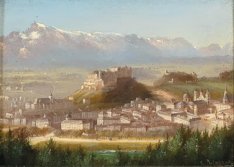 View of Salzburg — Hubert Sattler