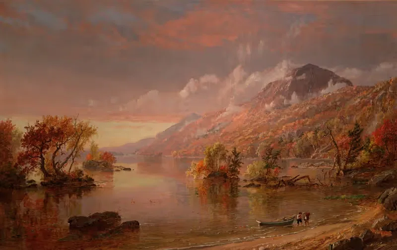 Lake George by Jasper Francis Cropsey — digital art print download