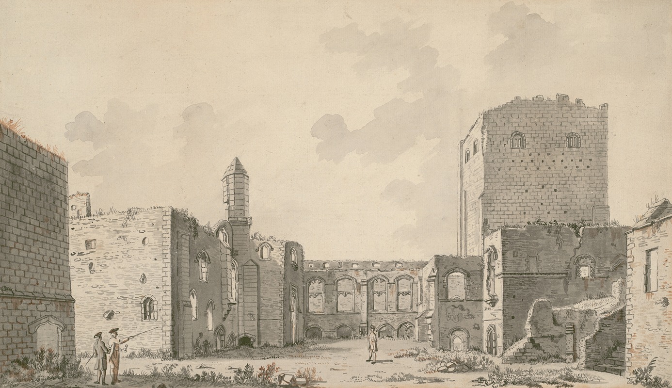 Porchester Castle, Hampshire — Capt. Francis Grose
