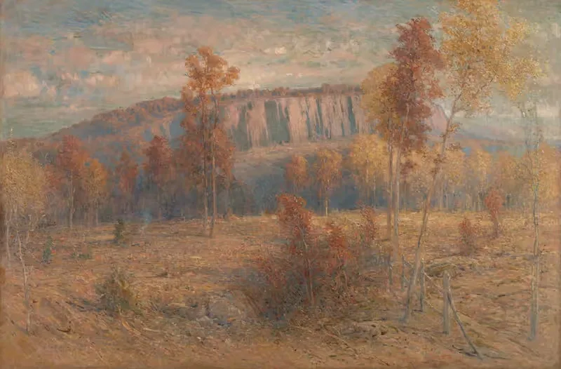 East Rock by John Ferguson Weir, 1906 — digital art print download