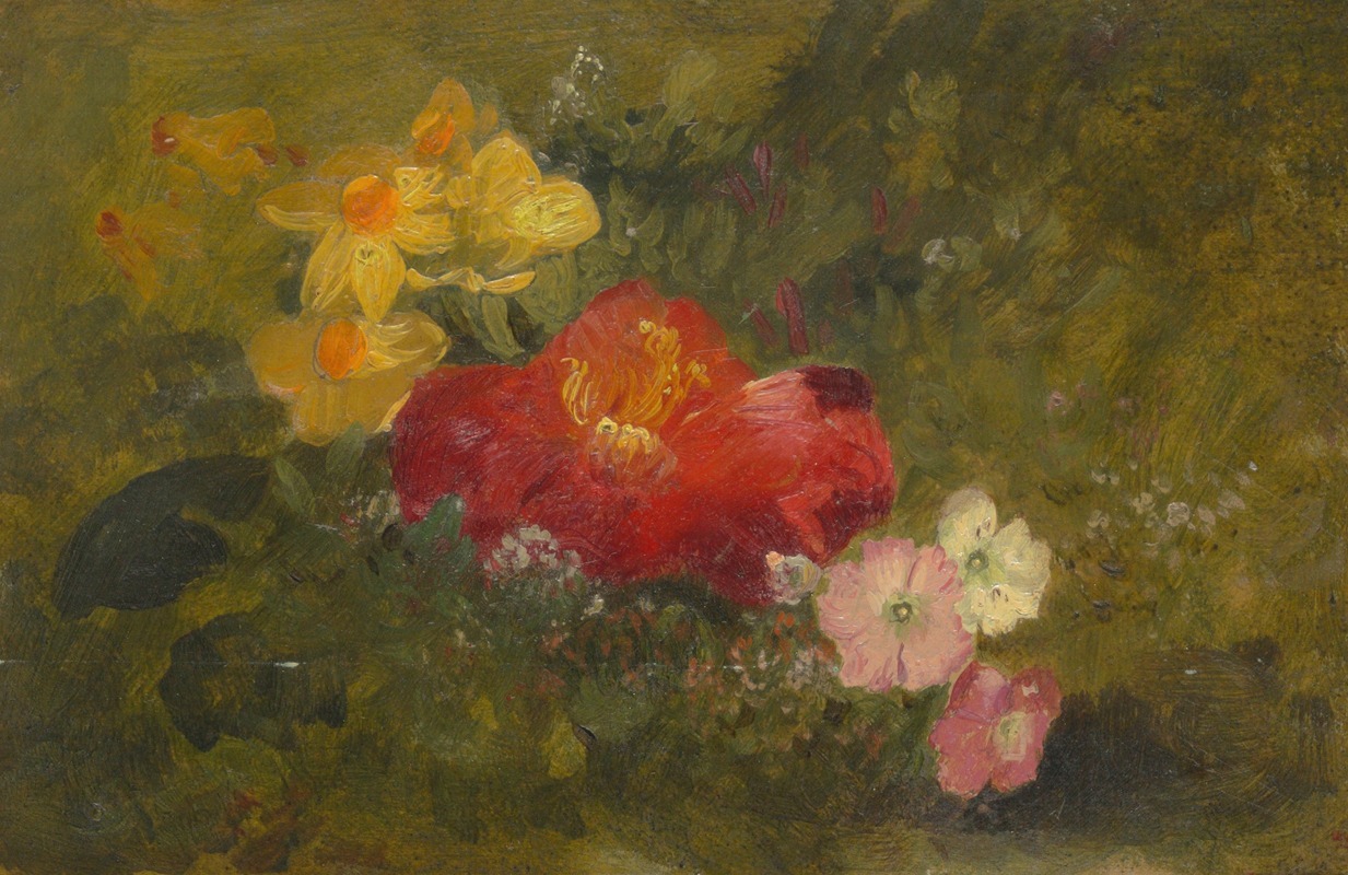 Wild Flowers, Jamaica by Аноним, 1865 — digital art print download