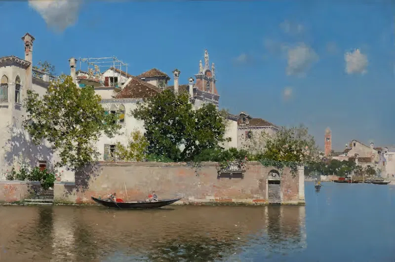 Giardino del Palazzo Vendramin — Martin Rico y Ortega