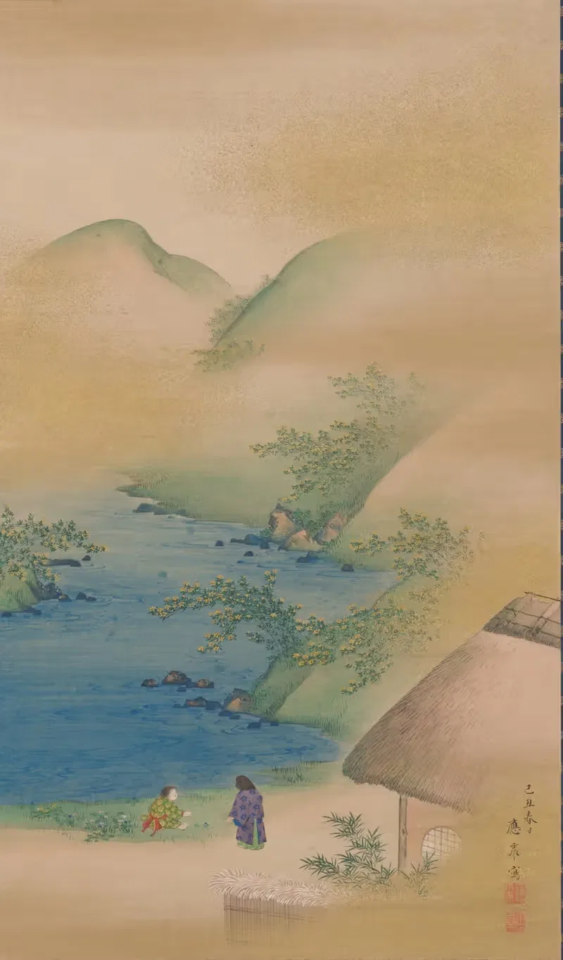 Three Jewel Rivers (Three Tamagawa) — Maruyama Oshin