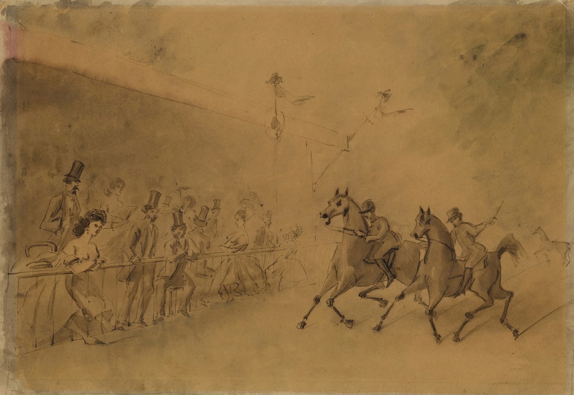 The races by Константин Гай — digital art print download