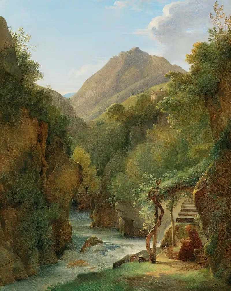 Отшельник by Пьер-Атаназ Шовен, 1822 — digital art print download
