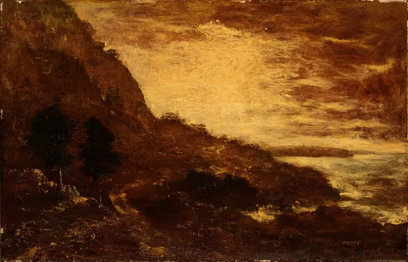 Sunset, Navarro Ridge, California Coast — Ralph Albert Blakelock