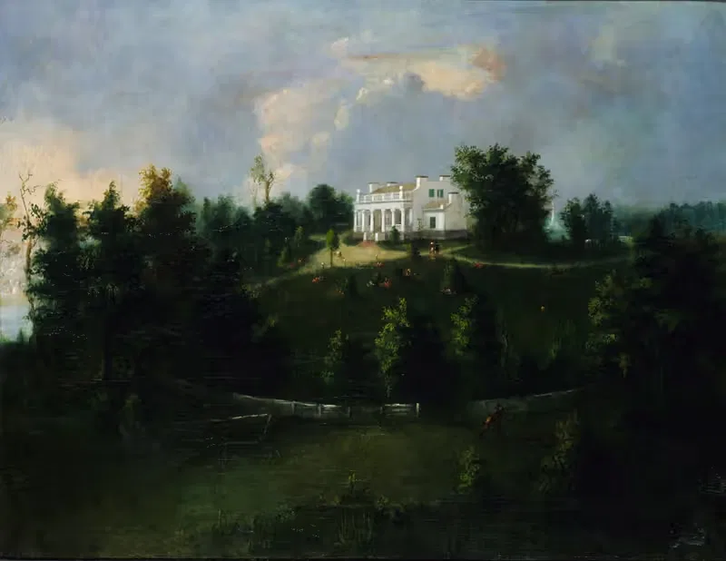 Mount Healthy, Ohio by Robert S. Duncanson, 1844 — digital art print download