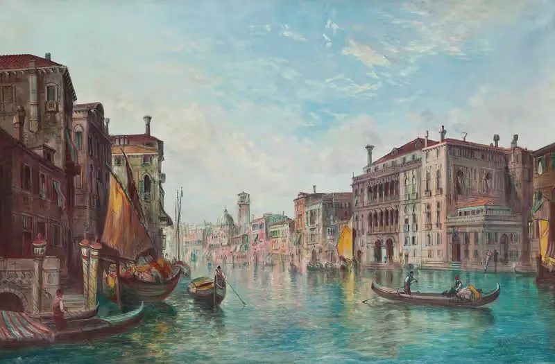 The Grand Canal, Venice — Alfred Pollentine